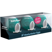 SATISFYER 3 UOVA MASTURBATORE - CRICCO