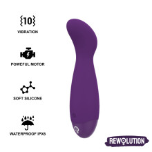 REWOLUTION REWOPULSE FLESSIBILE VIBRATORE STIMOLATORE PUNTO G