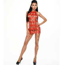 ABITO ME-SEDUCE GWEN CON SCHIENA NUDA ROSSO L / XL