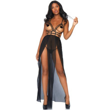 LEG AVENUE CAGE VESTITO MAXI E PERIZOMA S/M