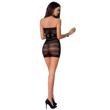 VESTITO PASSION WOMAN BS063 NERO TAGLIA UNICA