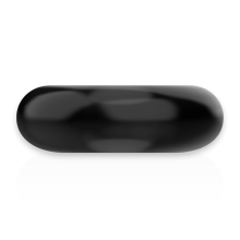 ANELLO SUPER FLESSIBILE RESISTENTE ALIMENTATORE 4,5 CM NERO