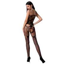 PASSION WOMAN BS076 BODYSTOCKING TAGLIA UNICA ROSSO