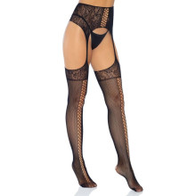 LEG AVENUE CALZE CON LACCI E LEG AVENUE